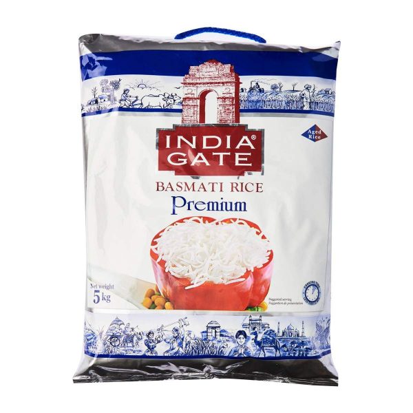 Basmati Rice Premium (India Gate) - 1Kg / 5Kg