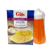 Gits Jalebi Dessert Mix 100g + Easy Maker Bottle Free