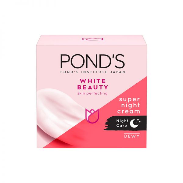 Pond's White Beauty Skin Perfecting Super Night Cream - 50gm