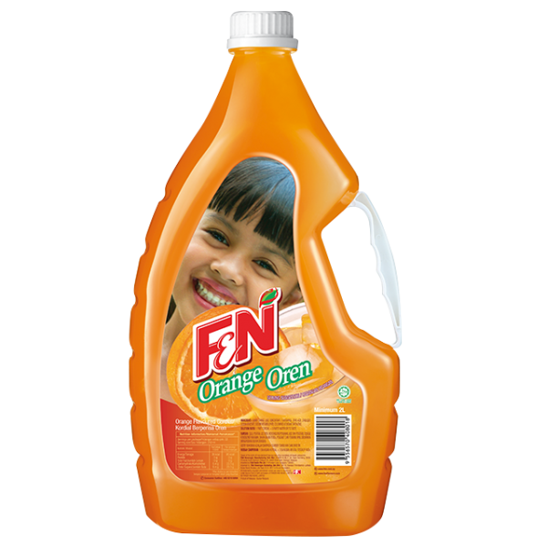 F&n Orange Flavor Thick Concentrate Syrup Drink