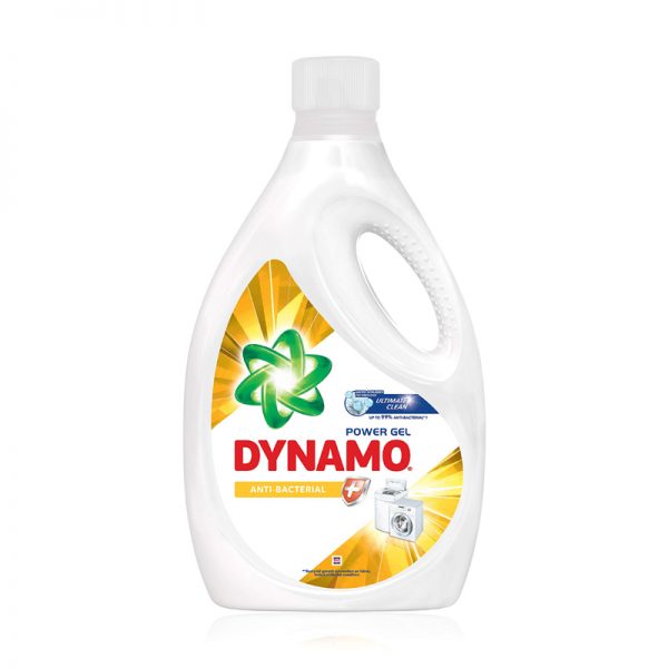 Dynamo Liquid Detergent Power Gel Anti-Bacterial - 2.7kg