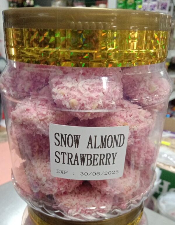 Snow Almond Strawberry - small - $9